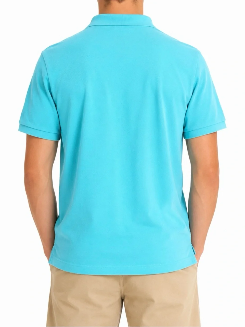 Men’s Vintage Ralph Lauren Turquoise Polo with Red Pony Embroidery Size Large